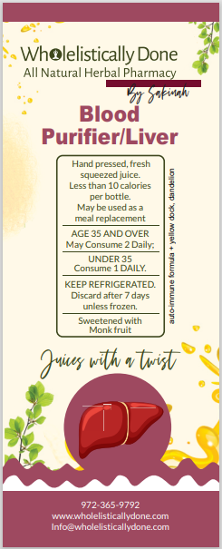 Blood Purifier/Liver Juice