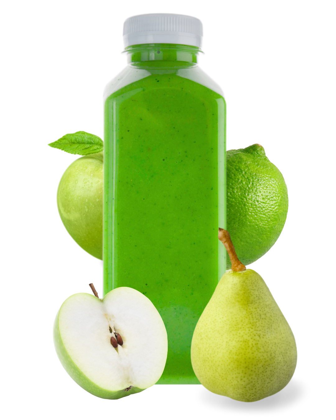 Pear Green Apple Limeade Hand-Pressed Juice
