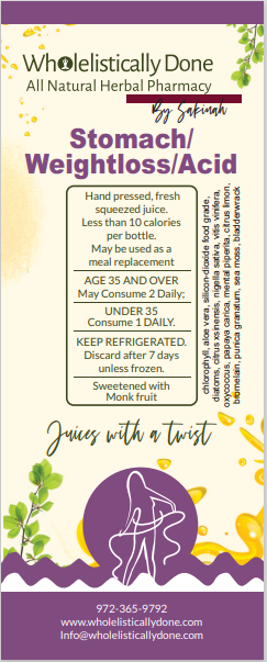 Stomach/Weight Loss/Acid Juice