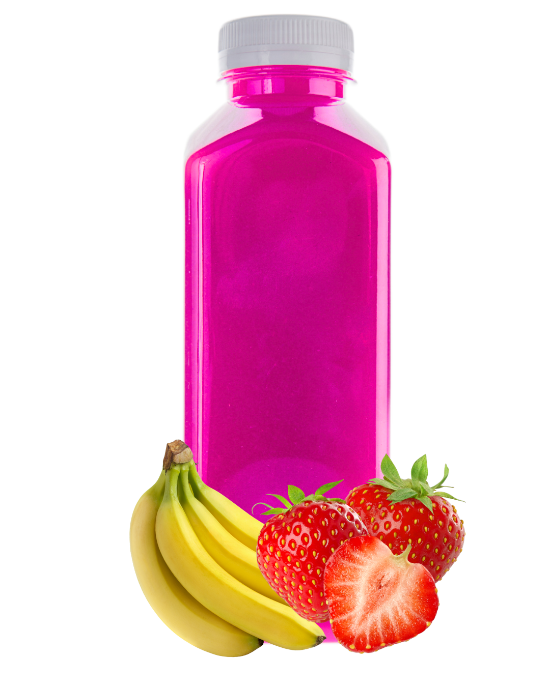 Banana Strawberry Hand-Pressed Juice