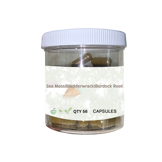Sea moss / Bladderwrack / Burdock Root Capsules
