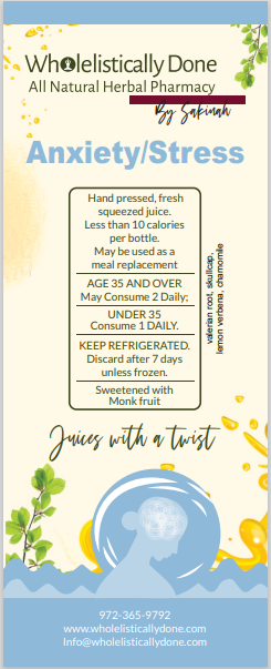 Anxiety/Stress Juice