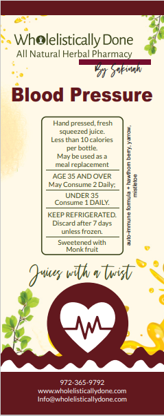 Blood Pressure Juice