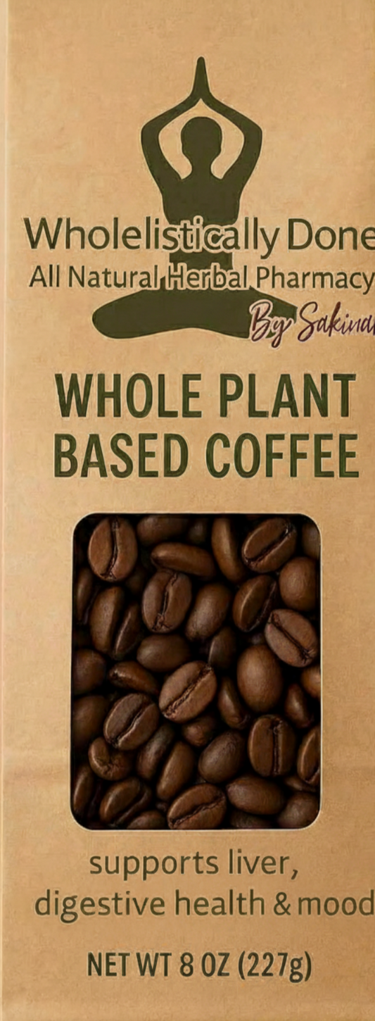 Wholelistically Done All-Natural Whole Plant Based Coffee