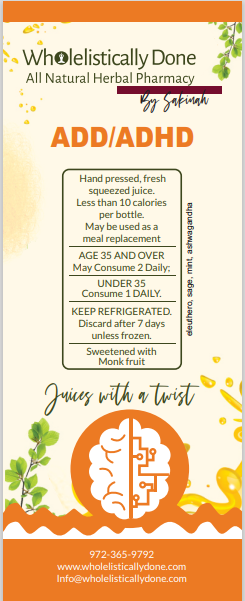 ADD/ADHD Juice