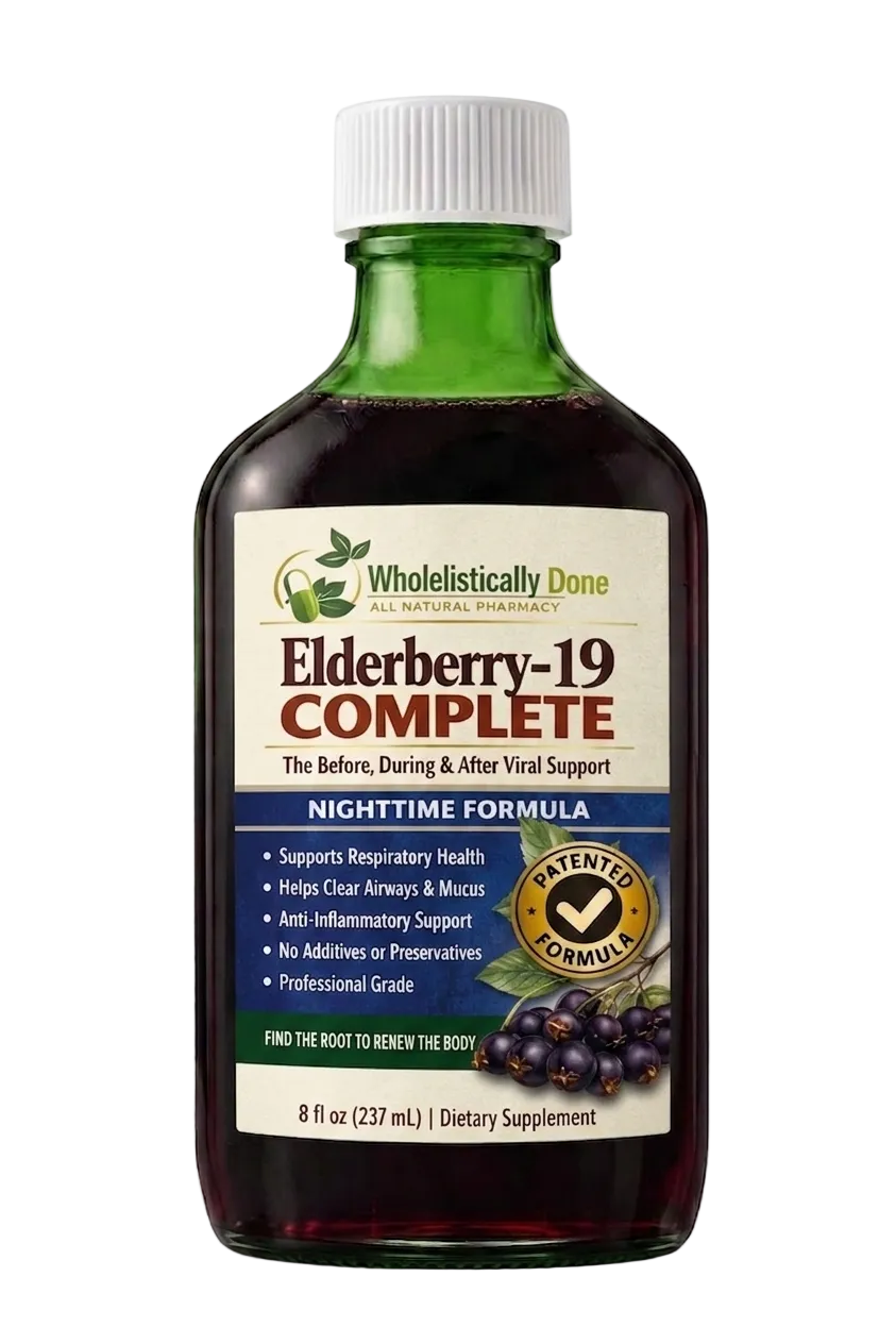 Bottle of Elderberry-19 Complete supplement