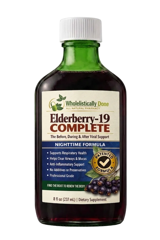 Bottle of Elderberry-19 Complete supplement