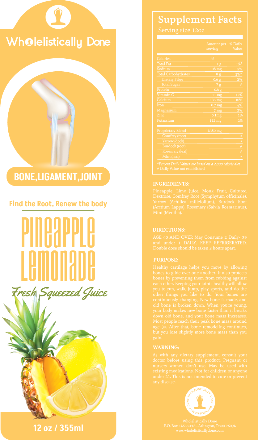 Bone/Ligament/Joint Juice Wholelistically Done